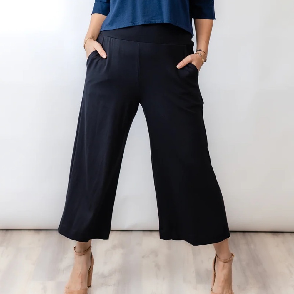 Allison Izu Black Soft Ponte Milo